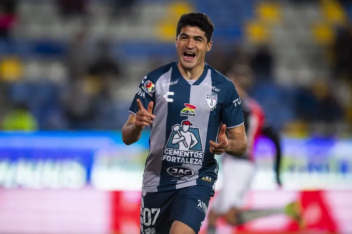 MEXSPORT Nicolás Ibáñez en el Pachuca vs Atlas