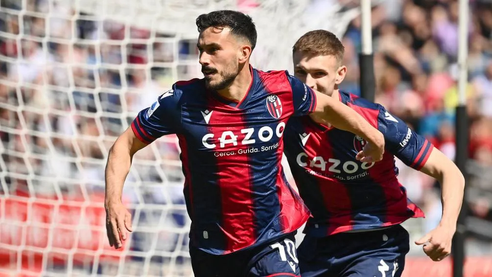 Bologna empató 1-1 con el Milan