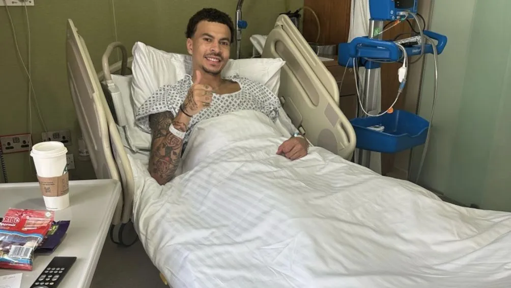 ESPECIAL Dele Alli previo a someterse a la cirugía para su lesión