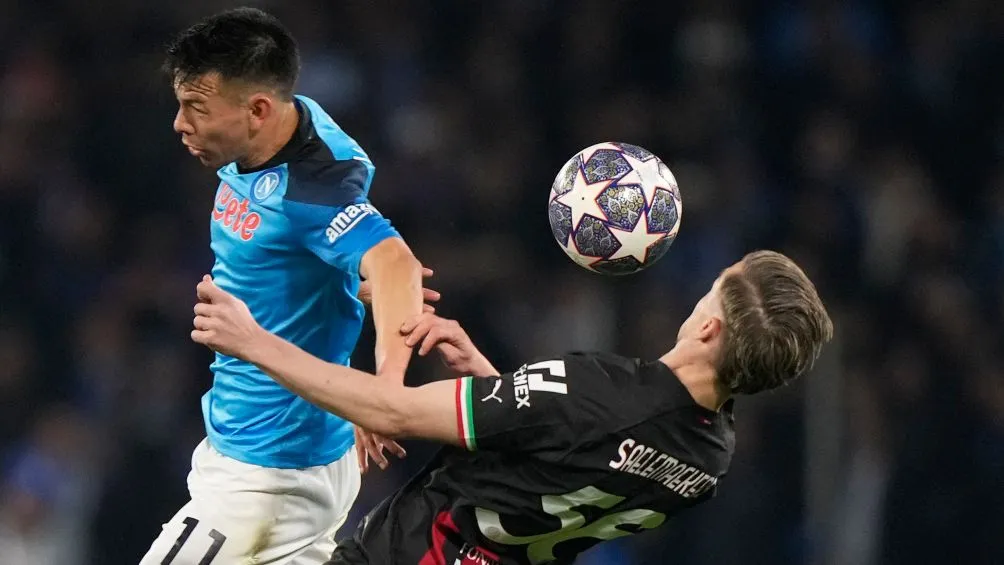 Chucky Lozano jugó 56 minutos en el duelo de vuelta