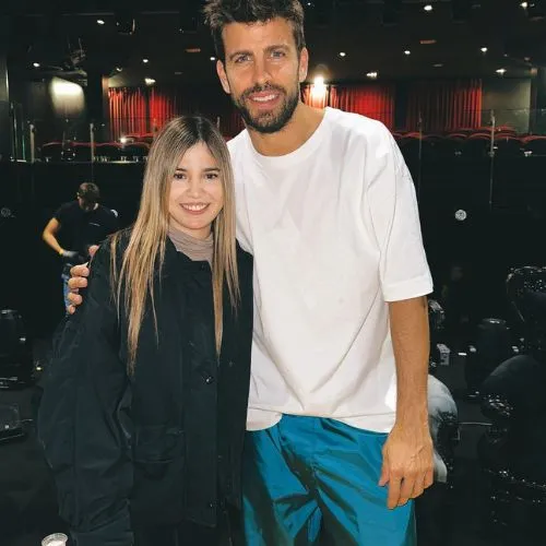 Pique y 'Rivers' en una foto