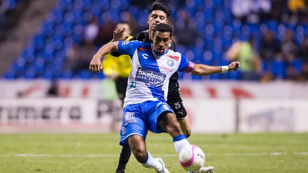 Araujo en su etapa con el Puebla