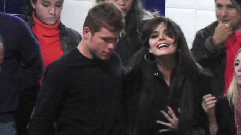 Canelo y Marisol durante su realación