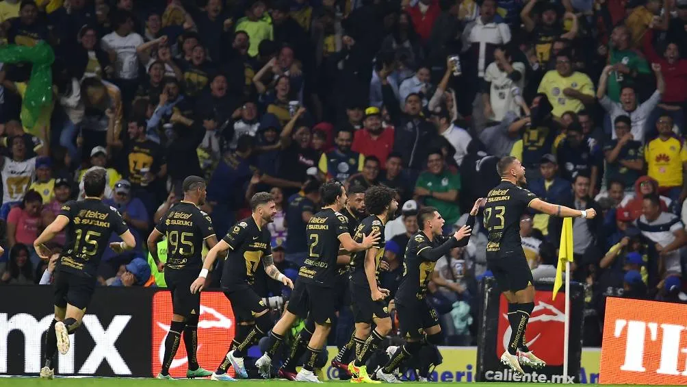 Pumas se hizo sentir en el Estadio Azteca