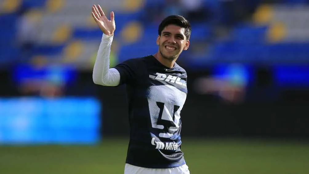 MEXSPORT El canterano universitario estuvo en el Estadio Azteca