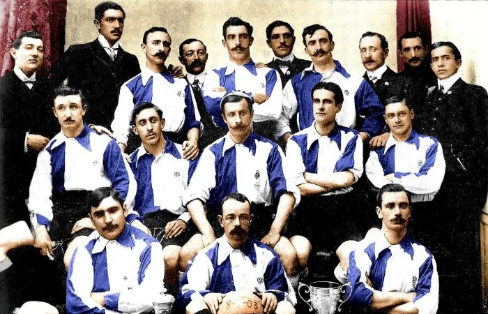 Jugadores del Atlético de Madrid en 1903