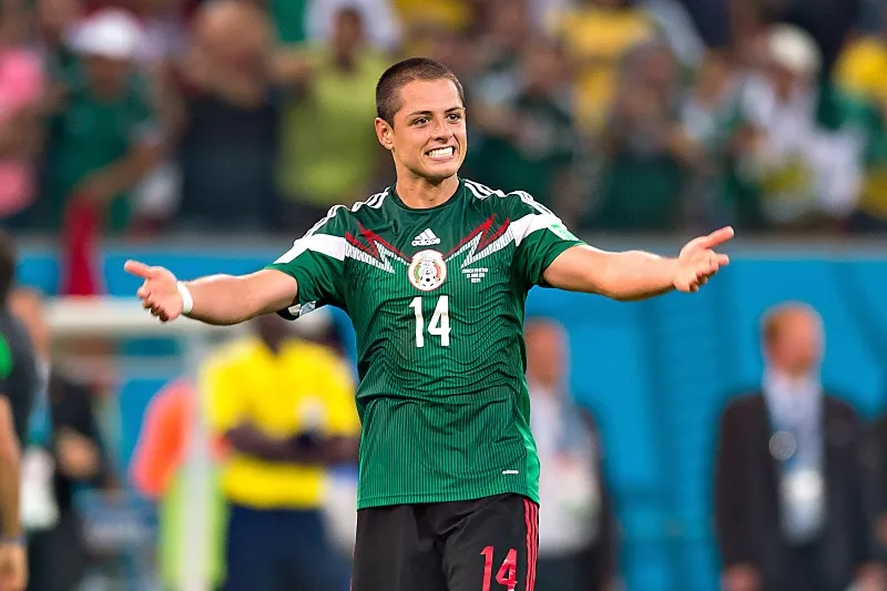 MEXSPORT Javier Hernández anotó un gol en Brasil 2014