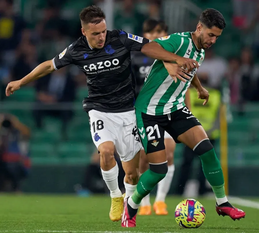 Betis y Real Sociedad igualaron a cero goles en el Estadio Benito Villamarín