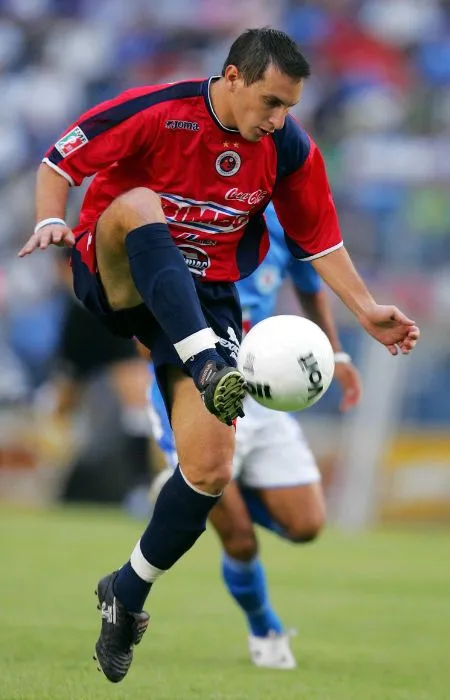 Chistian Giménez jugando para el Veracruz