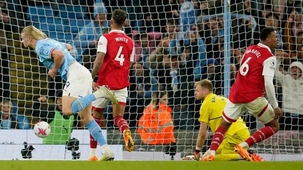 Haaland puso sentencia definitiva para el Arsenal