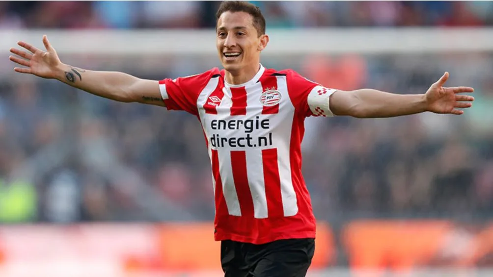 Guardado vivió una gran etapa en el PSV