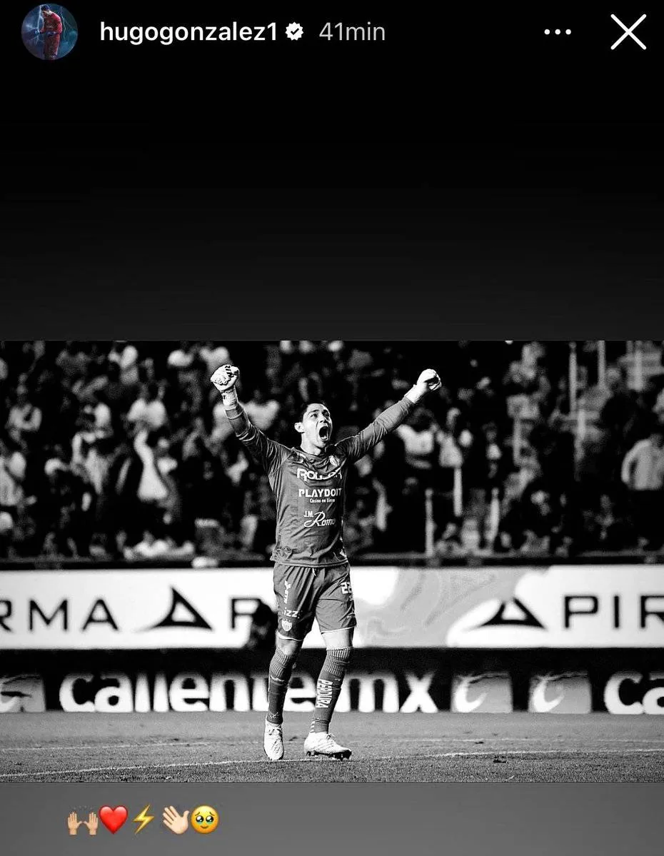 Hugo González se despidió de Necaxa