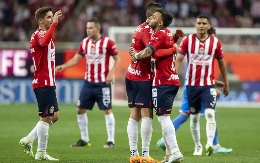 MEXSPORT Jugadores de Chivas en el present torneo