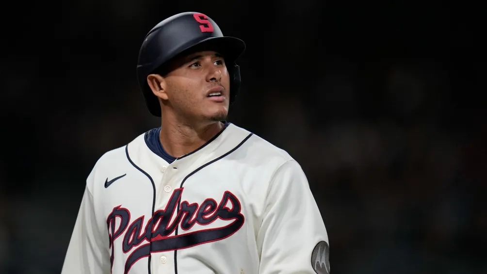 Manny Machado en partido con los Padres