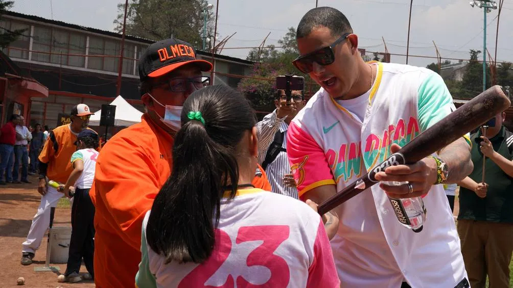 Manny Machado es fue la sensación en la México City Series
