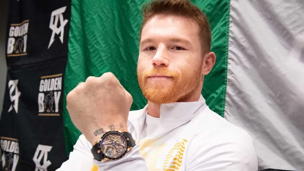 El boxeador ha gastado millones en relojes