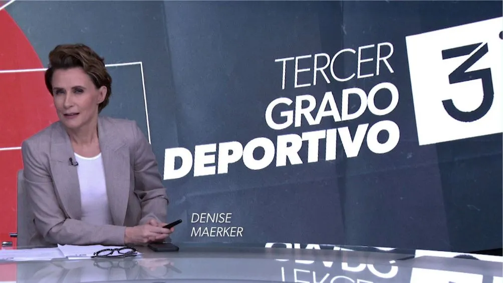 ESPECIAL Dennise Maerker durante Tercer Grado Deportivo