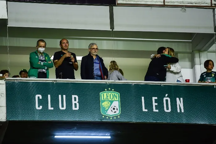 Jesús Martínez en un partido del León