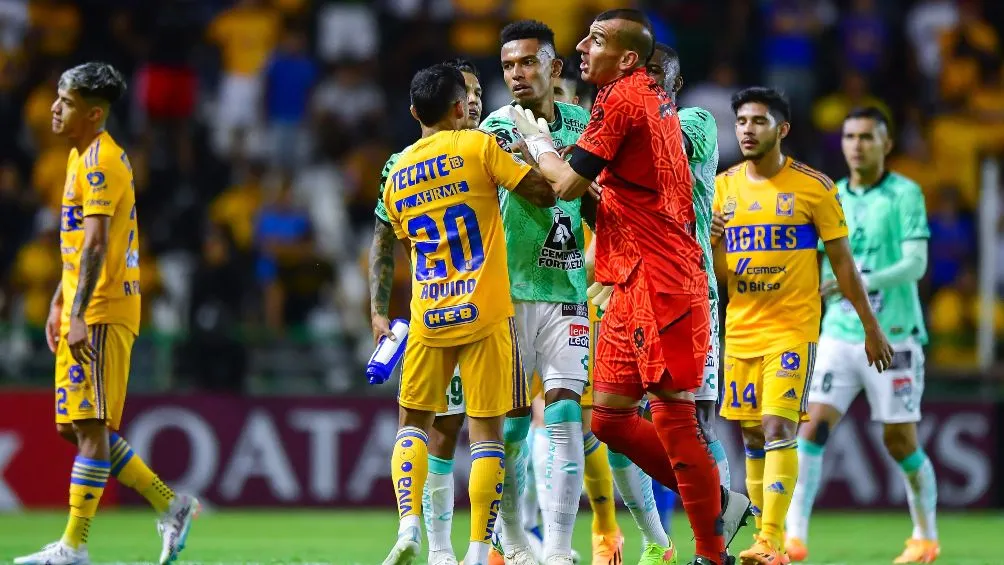 MEXSPORT Tigres y León vivieron un partido bastante ríspido