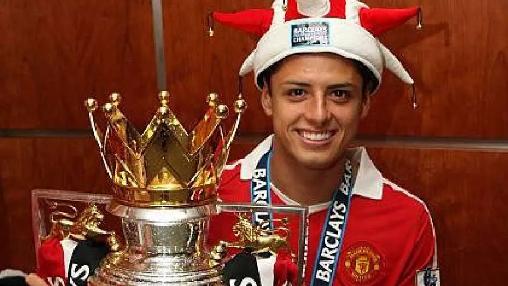 Chicharito campeón de Inglaterra