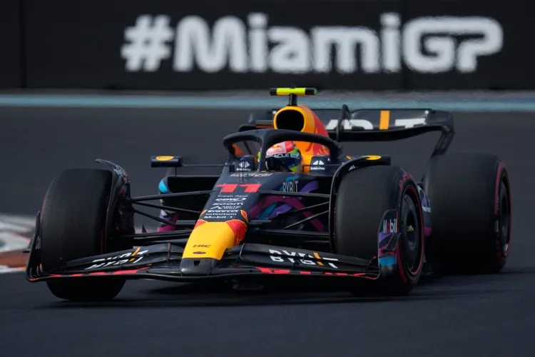 Pérez en el Gran Premio de Miami