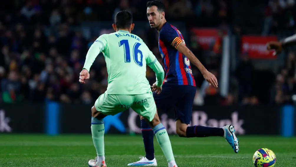 Busquets podría irse como campeón de liga