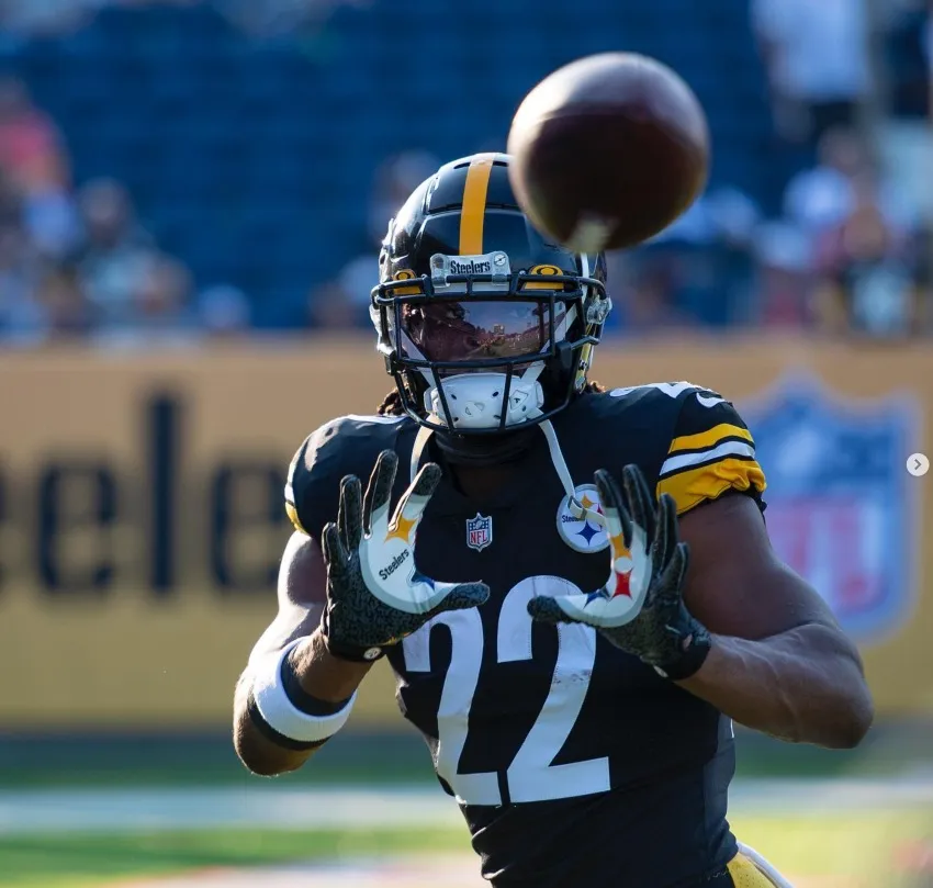 INSTAGRAM: @najee_harris Najee Harris, corredor estrella de los Steelers