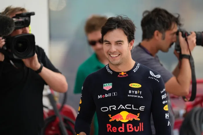 AP Checo Pérez tras finalizar la Qualy del GP de Miami