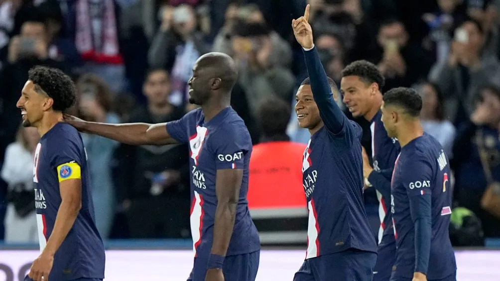 Lionel Messi celebra la victoria