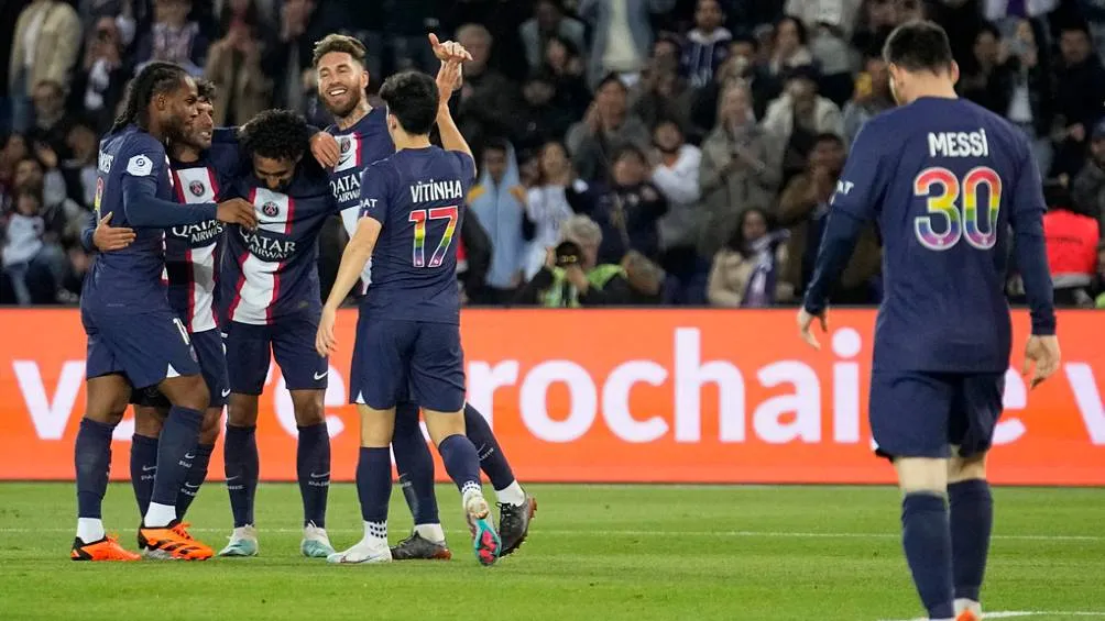 Lionel Messi volvió a la actividad con el PSG