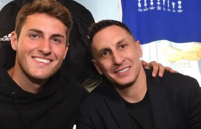 Santi y el 'Chaco' Giménez juntos