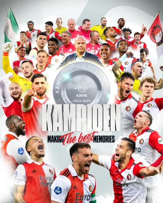 El Feyenoord se consagró campeón de la temporada 2022-23