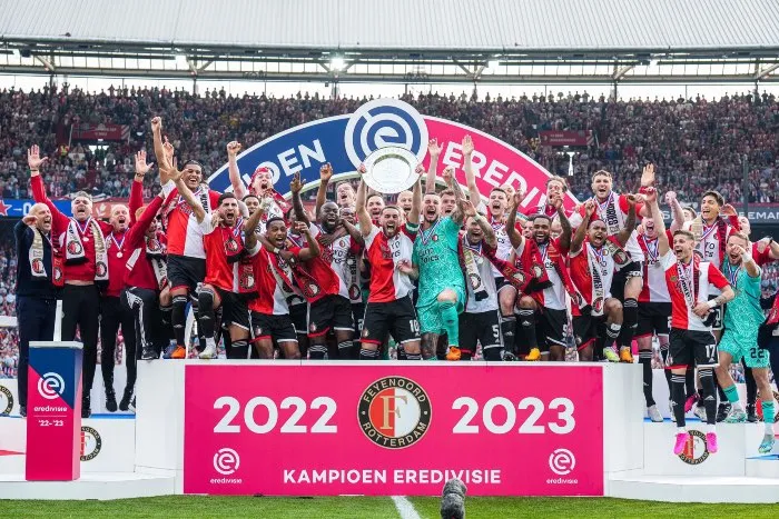 TWITTER @feyenoord El Feyenoord salió campeón de la Eredivisie