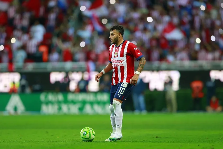 Alexis Vega en el Clásico Tapatío