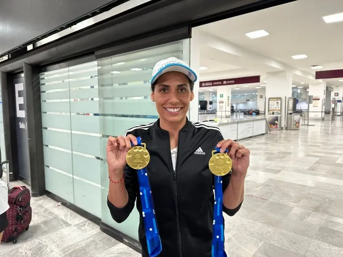 Nuria Diosdado lideró al equipo de Natación Artística