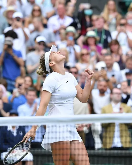 INSTAGRAM @simonahalep Simona Halep avanza a la semifinal en Wimbledon 2022