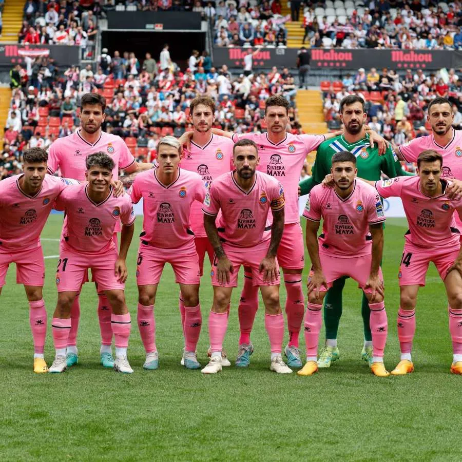 El XI inicial del Espanyol en Vallecas