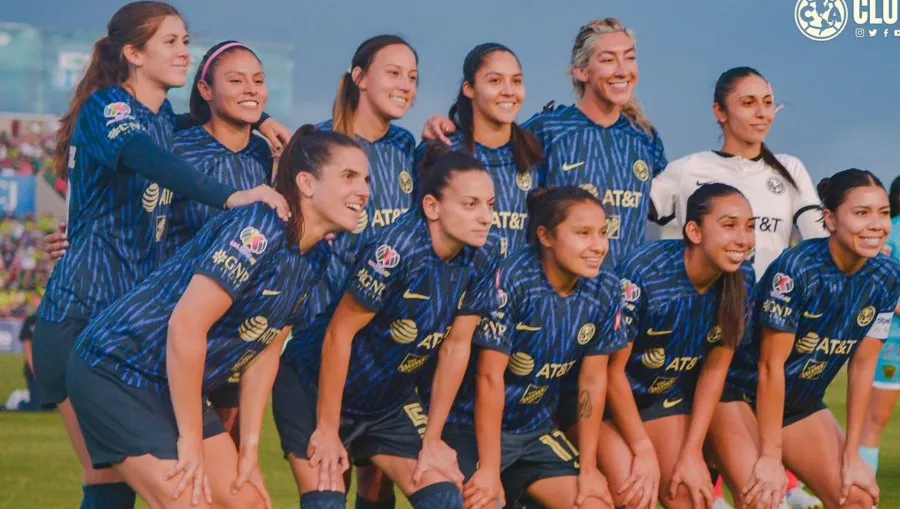 TWITTER: @AmericaFemenil XI titular de América Femenil en la Ida