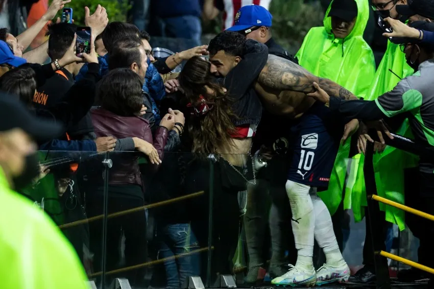 Alexis Vega celebrando su pase a la Final del CL23