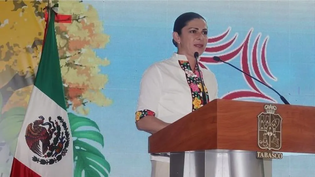 INSTAGRAM: @conadeoficial Ana Guevara en un evento de la CONADE