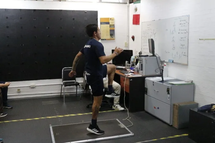 Jugadores del Pumas en las pruebas médicas