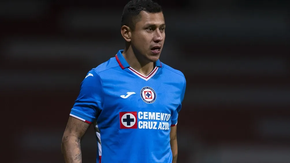 Cata Domínguez en partido con Cruz Azul
