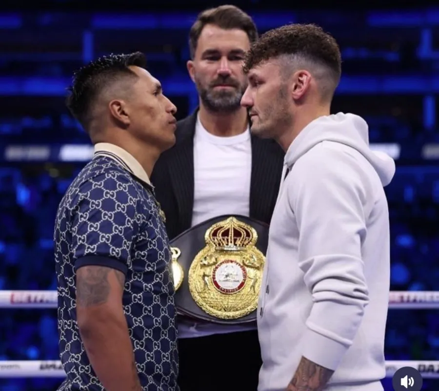 Mauricio Lara y Leigh Wood