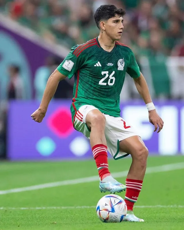 INSTAGRAM: @kevinalvarez_c Kevin Álvarez en la Selección Mexicana