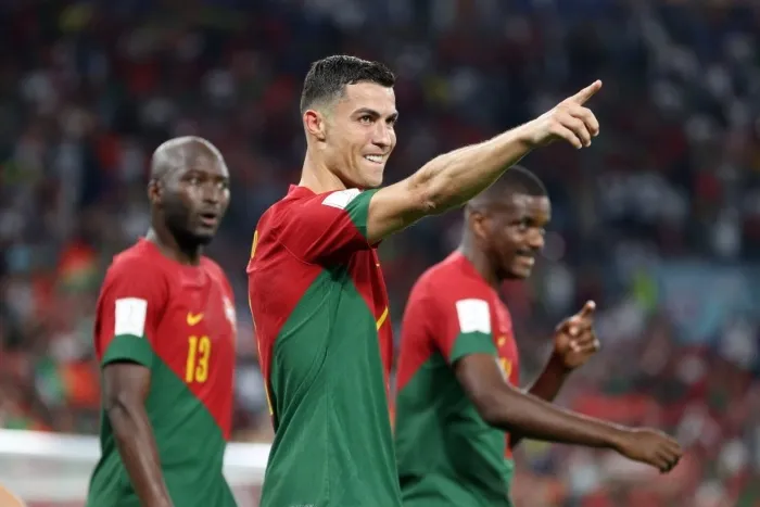 Twitter @selecaoportugal Cristiano Ronaldo en un juego con Portugal