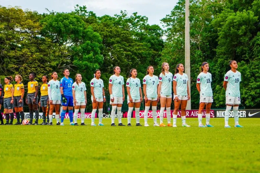 Jugadoras del Tri Femenil Sub 20