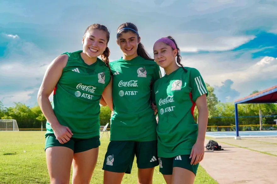 Jugadoras del Tri Femenil Sub 20