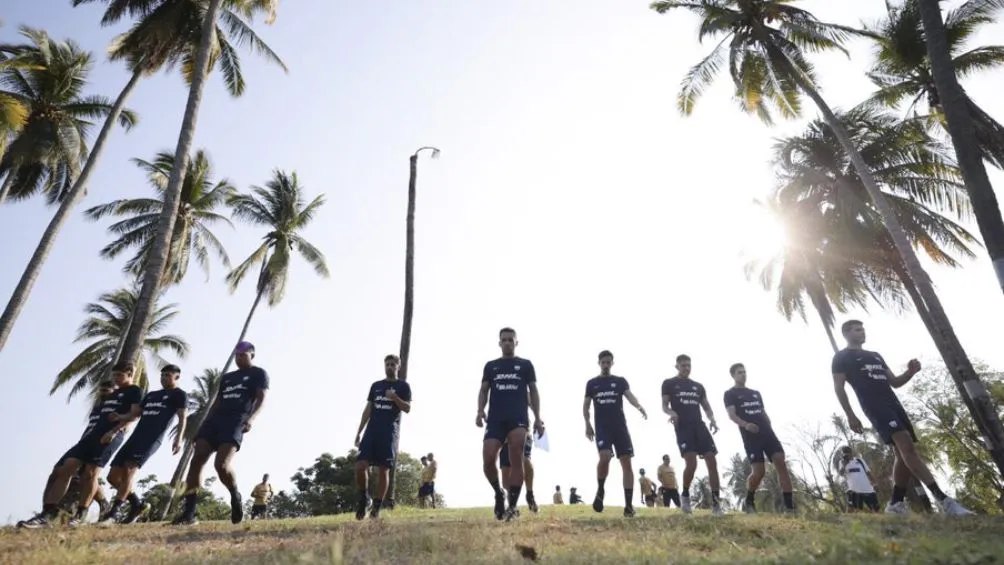 CORTESIA PUMAS Pumas viajó a Acapulco para prepararse de cara al Apertura 2023