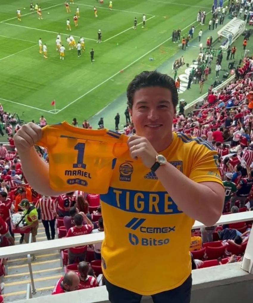 Samuel García en la Gran Final de la Liga MX