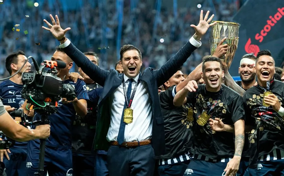 El charrúa se coronó en Concachampions con Rayados